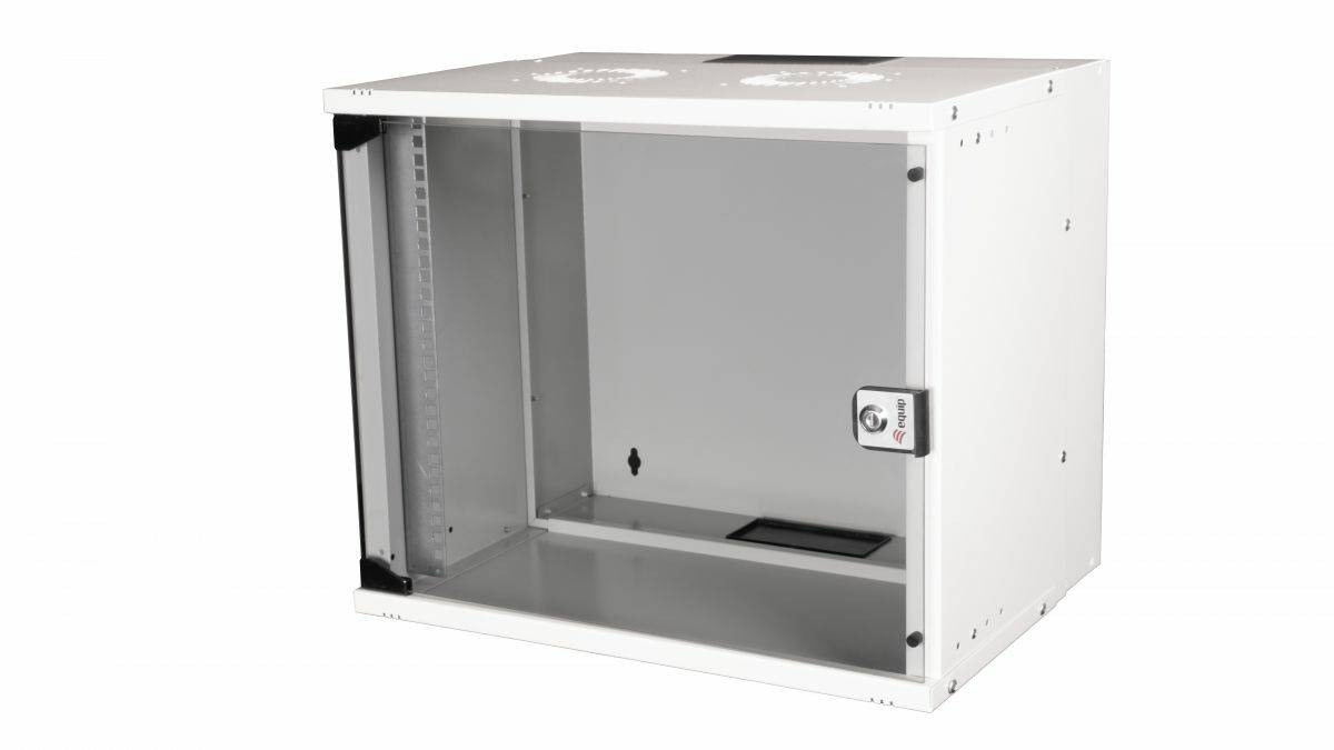 Equip 19" Wandgehäuse Glastür ECO 540x400mm 9U grau