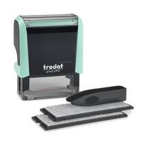 trodat Textstempel-Set Printy 4912 Typomatic, pastell-grün