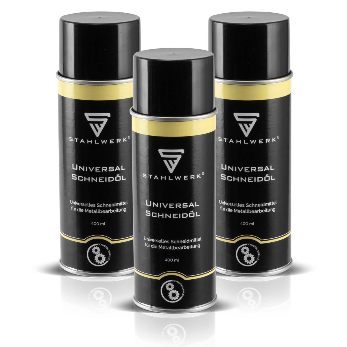 STAHLWERK 3er Set Universal Schneidöl für die Metallbearbeitung zum Sprühen