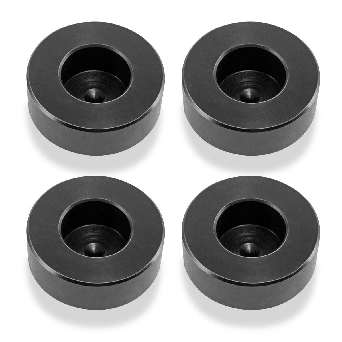 STAHLWERK Abstandhalter und Spannbolzen 44 x 15 mm stapelbar 4er Set