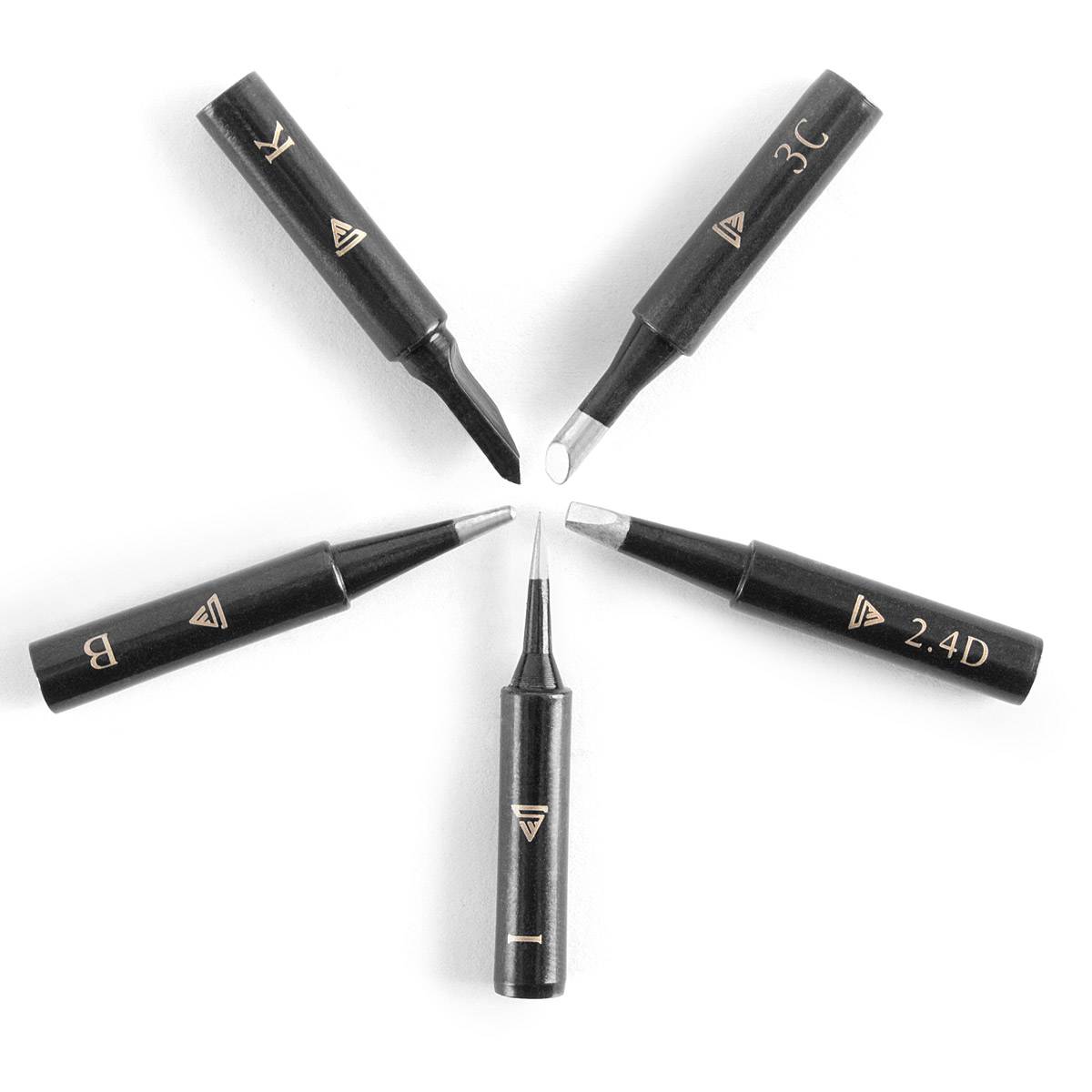 STAHLWERK Lötkolbenspitzen-Set für Lötkolben mit 900M-T System 5er Set