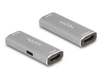 DELOCK - HDMI Repeater 8K 60 Hz 20 m