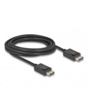 Delock DisplayPort Kabel 16K 30 Hz 8K 60 40 Gbps 3 m 3 m