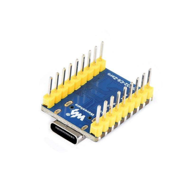 WaveShare ESP32-C6 Mini Development Board Pre-Soldered 2.4GHz WiFi 6 Bluetooth 5