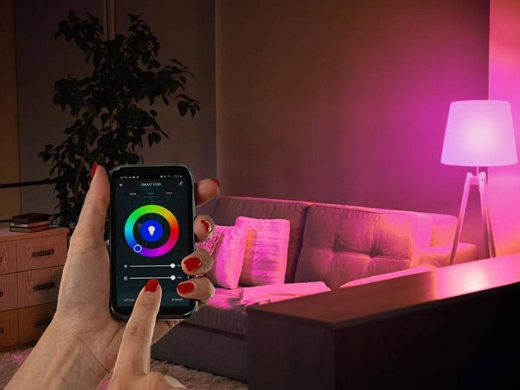 RGB SMART-WI-FI-LAMPE - KALTWEIß & WARMWEIß - E27 - A60