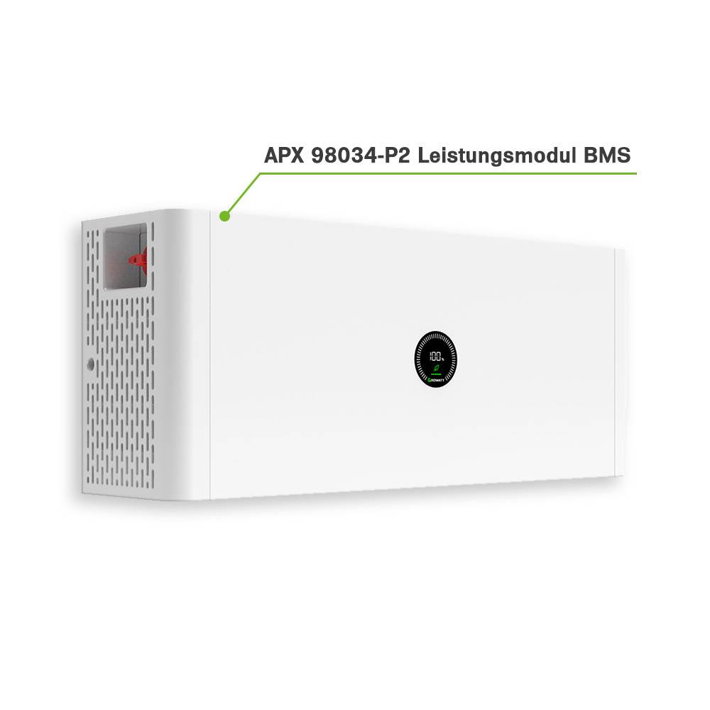 Growatt APX 10kWh Batteriesystem mit Back-Up Box mit BMS P2 für MID-XH Wechselrichter