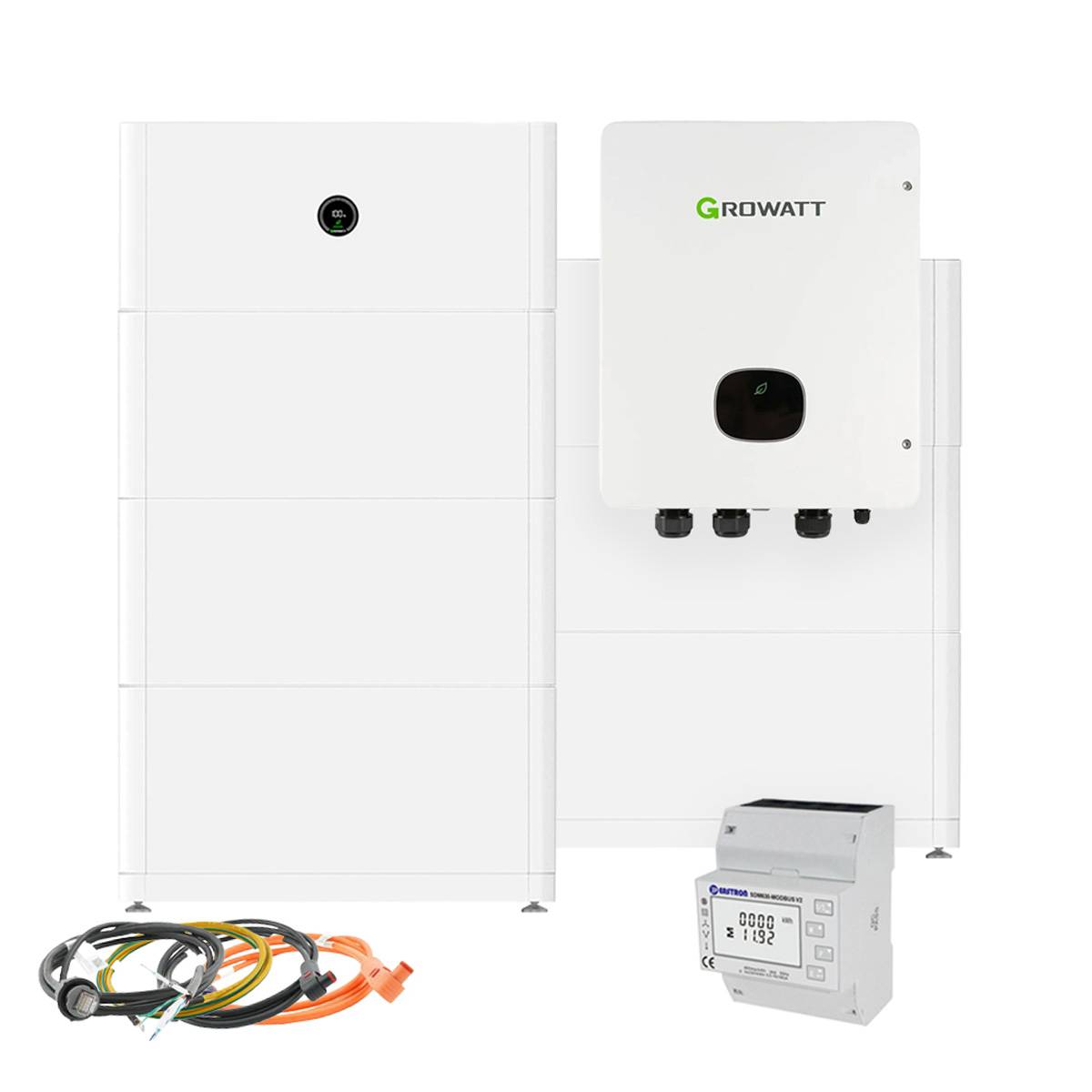 Growatt APX 30kWh Batteriesystem mit Back-Up Box mit BMS P2 für MID-XH Wechselrichter