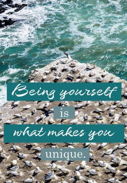 Puzzle Ravensburger Beeing yourself is what makes you unique 99 Teile