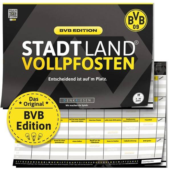 Denkriesen - Stadt Land Vollpfosten® - BVB Edition