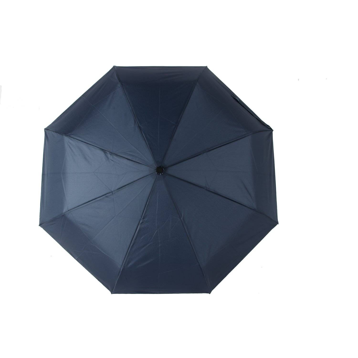 Teleskop Taschenschirm mit Schutzhülle 98 cm 190T Pongee-Bespannung Wasserfest Marineblau