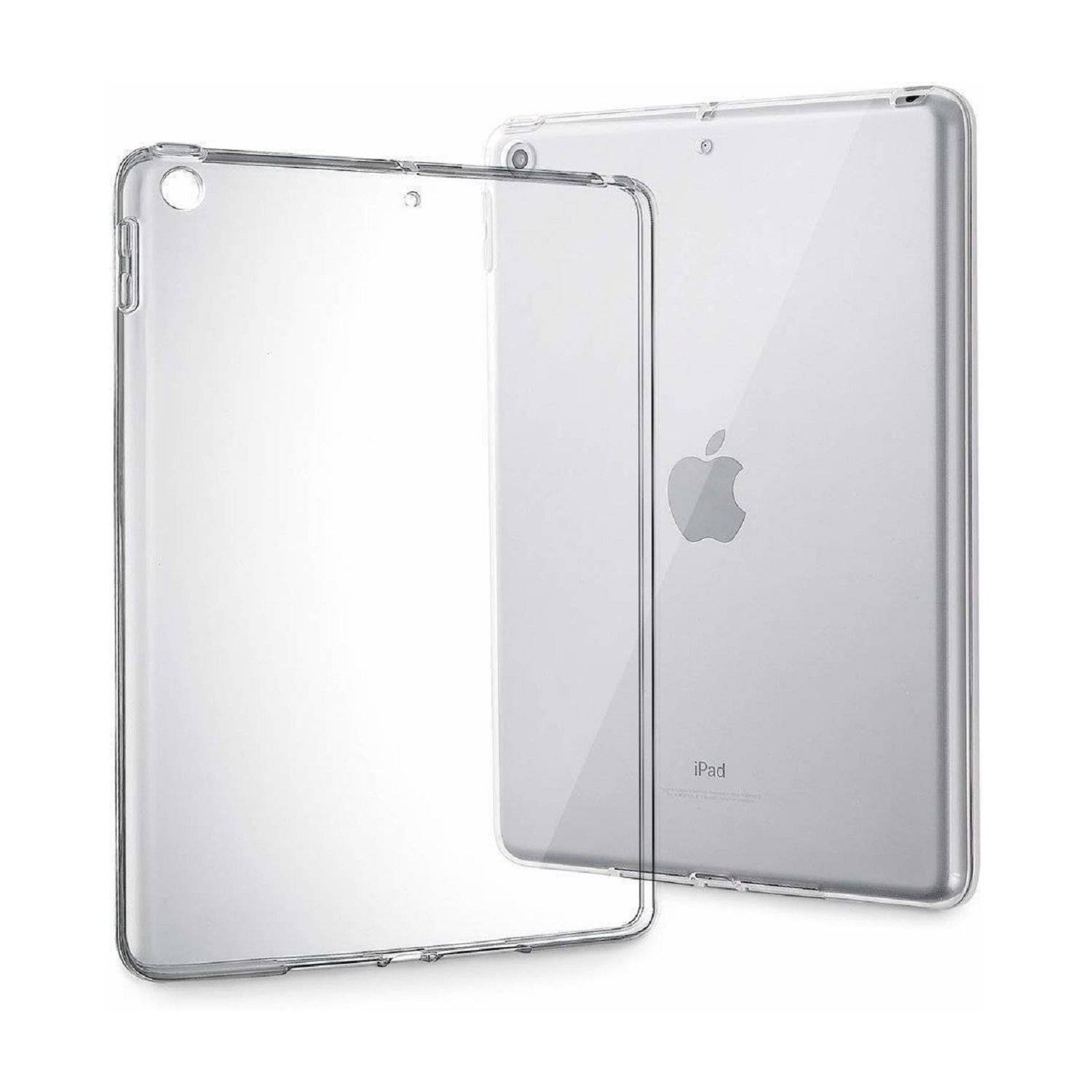 Ultra Silikon Slim Case Kameraschutz kompatibel mit iPad Pro 13" 2024 Transparent