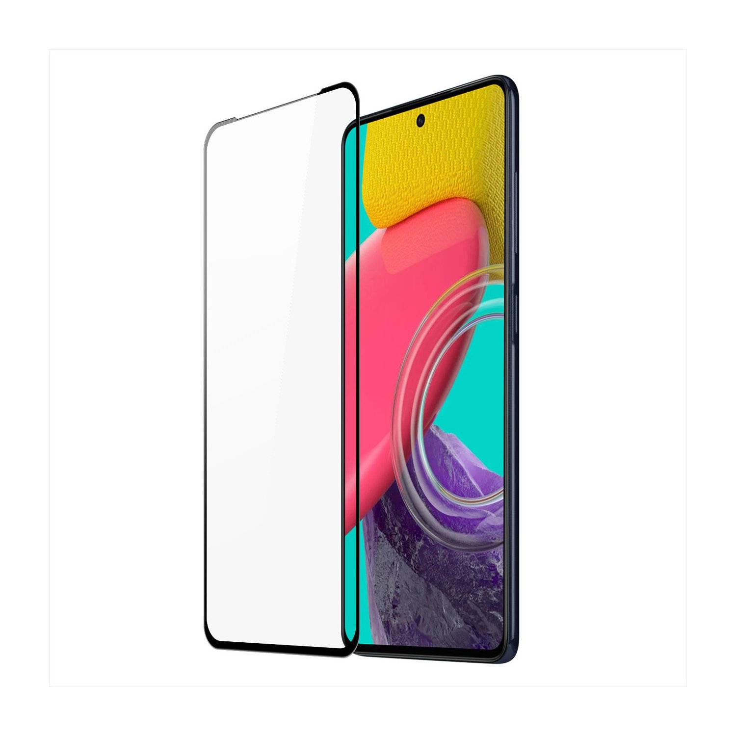 5D Schutz Glas kompatibel mit Samsung Galaxy Xcover 7 Curved Folie Vollständig Klebend und Abdeckung