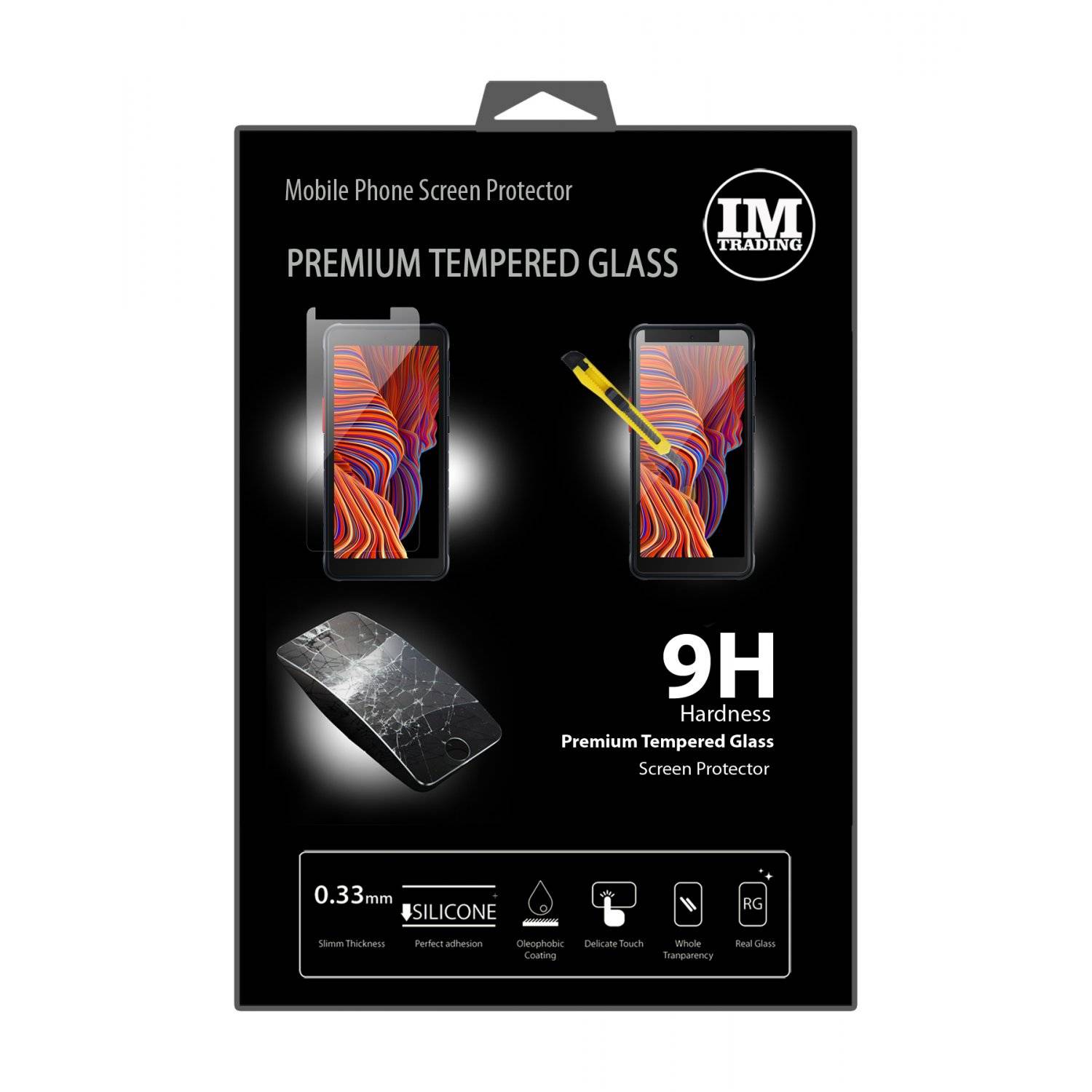 Schutzglas 9H kompatibel mit Samsung Galaxy Xcover 7 Displayschutzfolie Passgenau Glas