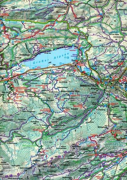Oberstdorf Kleinwalsertal Nr. 01 Outdoorkarte Deutschland 1:35 000