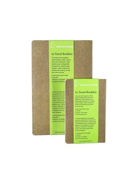 Hahnemühle Papier Travel Booklets, 9 x 14 cm Hochformat, 140 g/m²