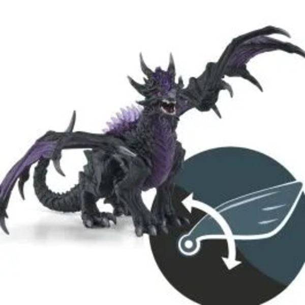 Schleich 70152 - Eldrador, Schattendrache, Spielfigur, Länge: 21 cm