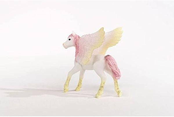 Schleich 70721 - Bayala, Pegasus Fohlen, Pferd, Tierfigur, Höhe: 8,5 cm
