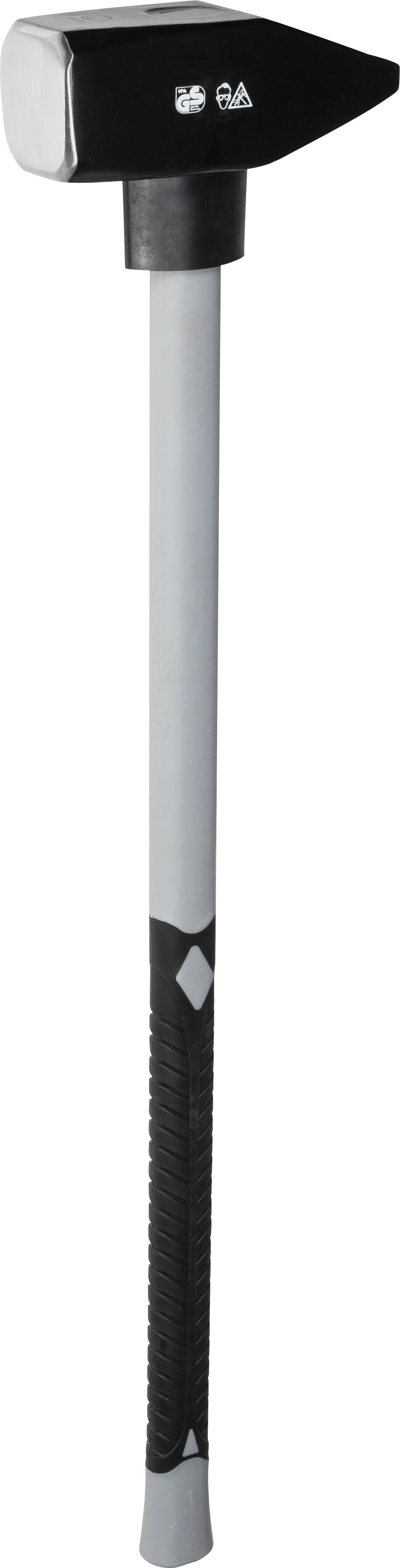 RUTHE Vorschlaghammer mit 90 cm Fiberglasstiel 5 kg