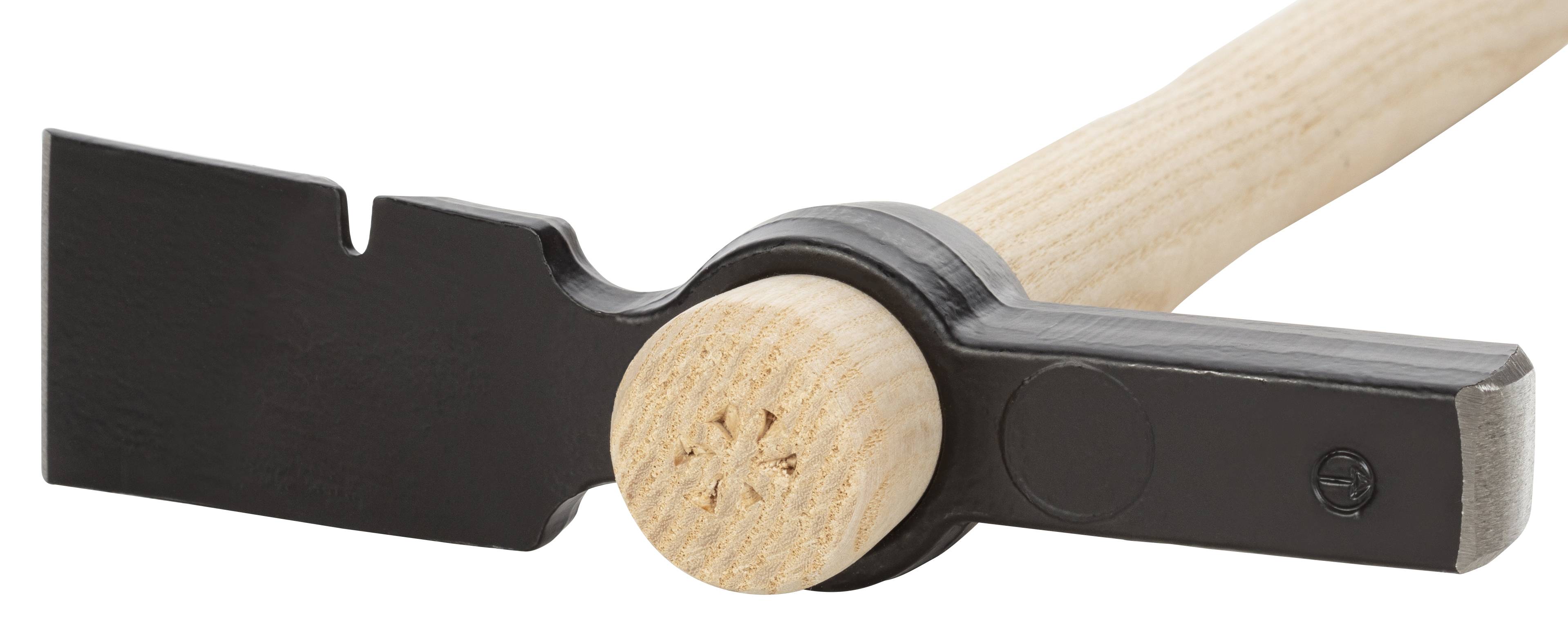 RUTHE Maurerhammer 600g Berliner Form mit Eschenstiel