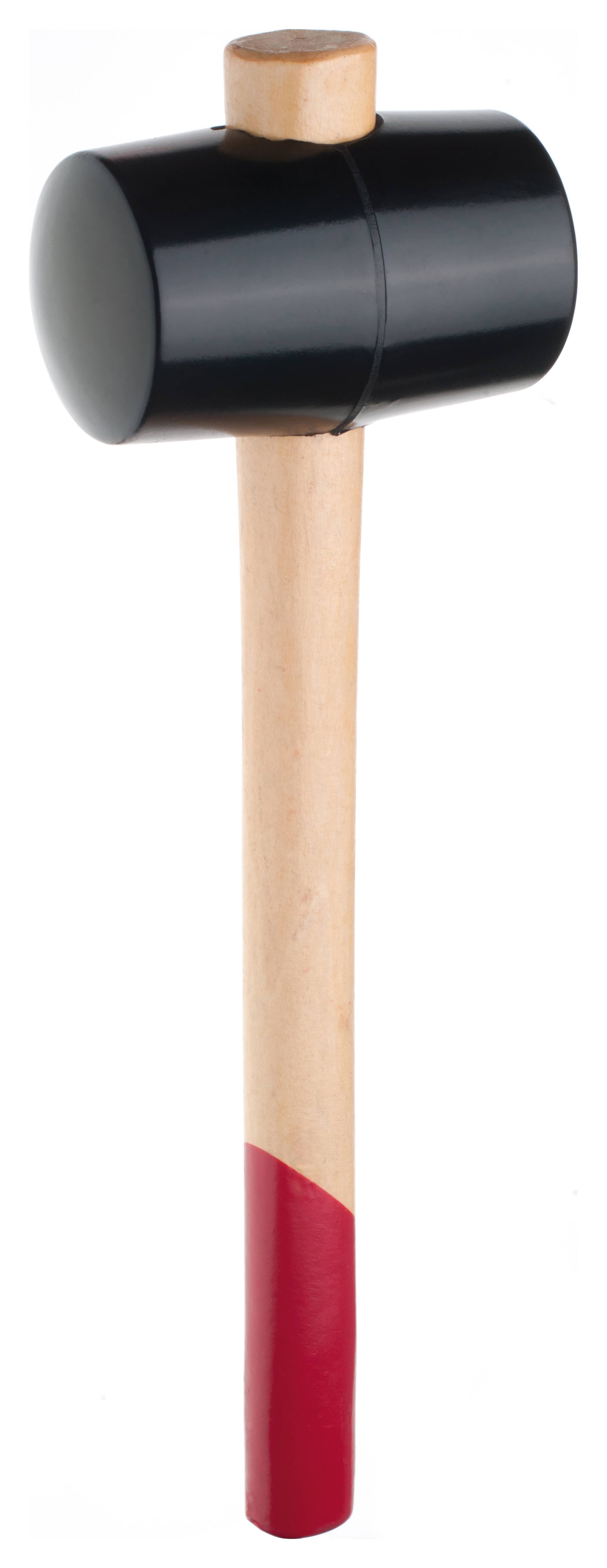 RUTHE Gummihammer 1.500g 90 x 140 mm mit Eschenstiel