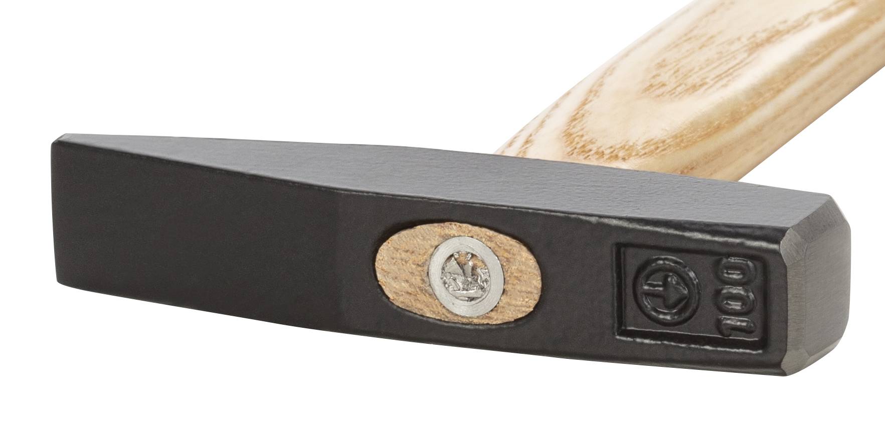 RUTHE Schlosserhammer 300g Deutsche Form mit Eschenstiel