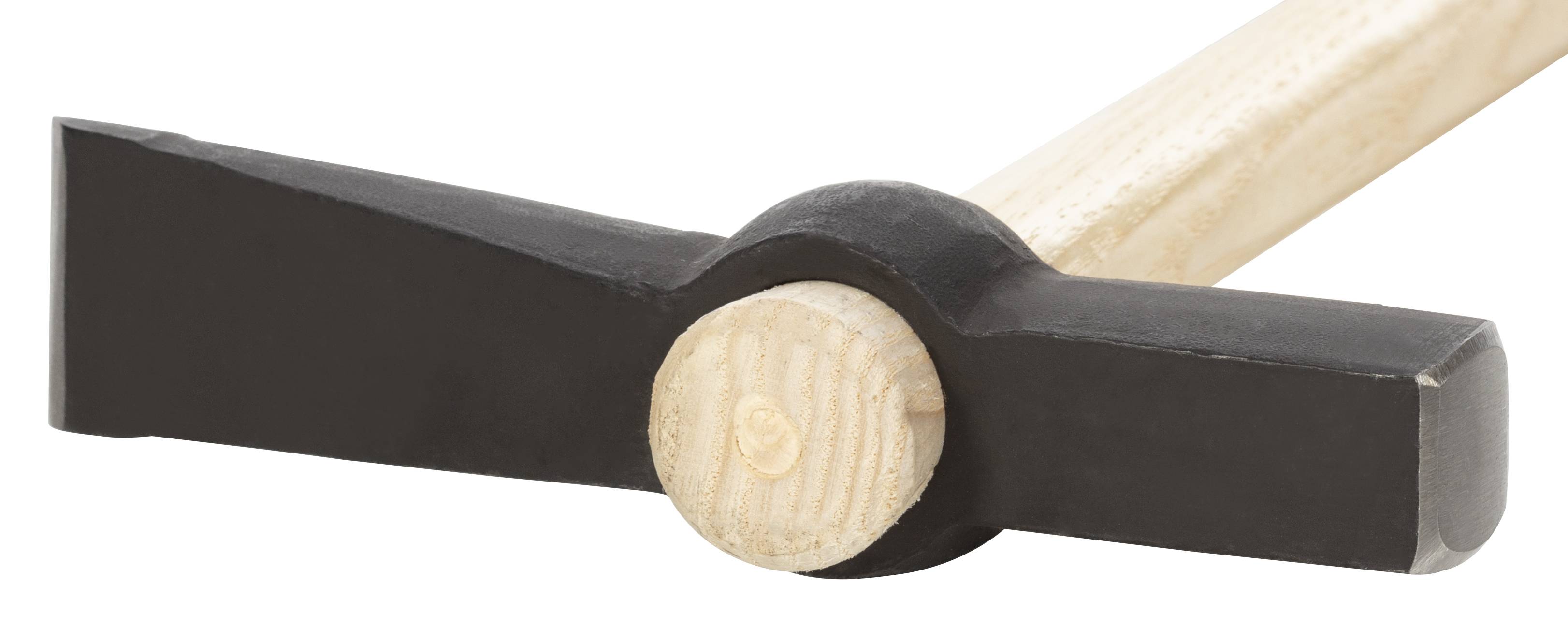 RUTHE Maurerhammer Rheinische Form 600g mit Eschenstiel roh