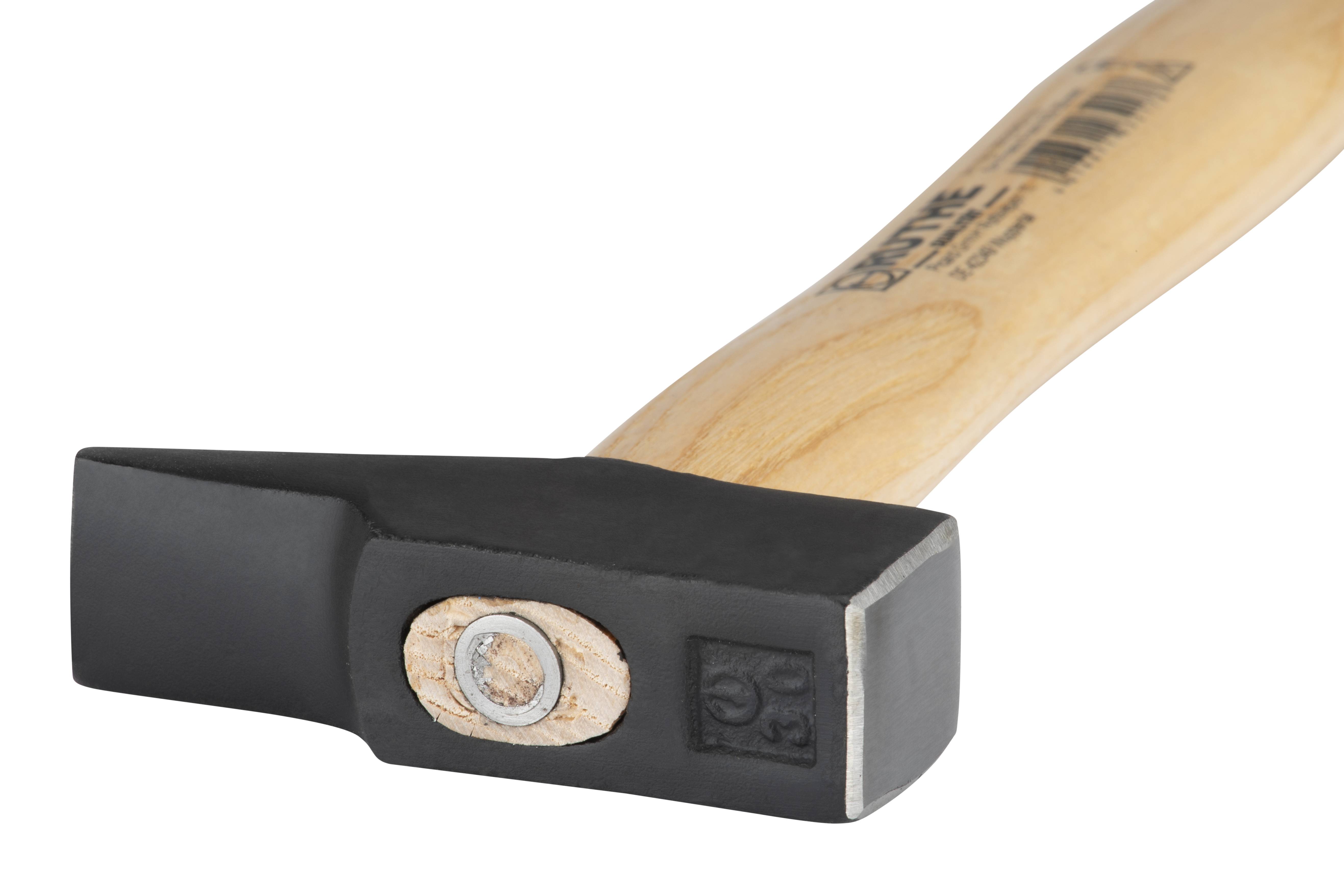 RUTHE Schlosserhammer 42 mm Französische Form mit Eschenstiel