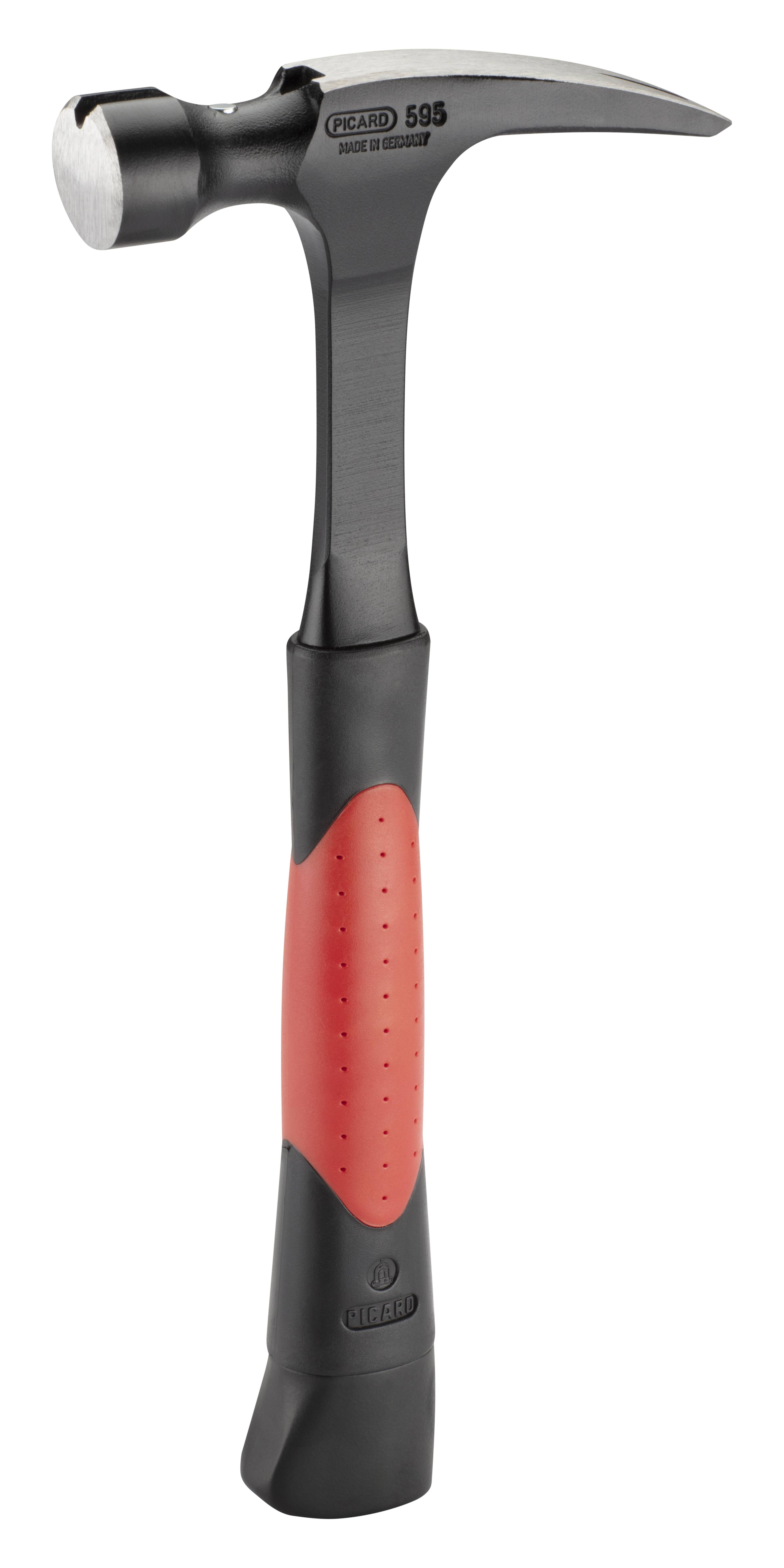PICARD Ganzstahl Rip Hammer 1.025g mit 2-Komponenten-Griff Nr. 595 geraut