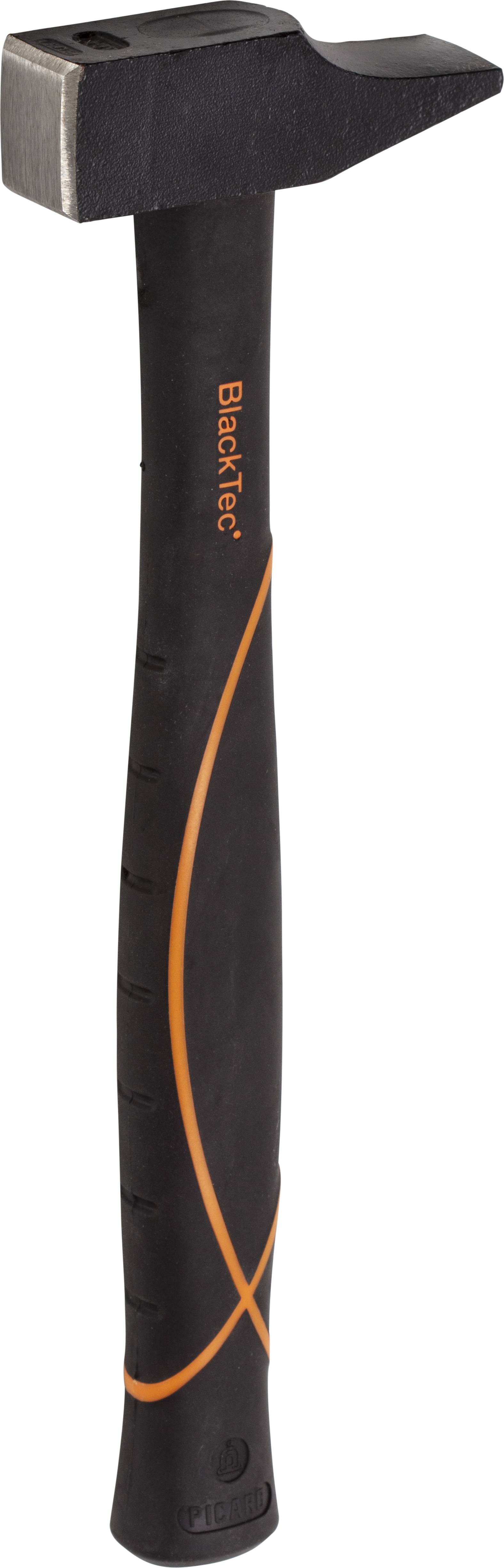 PICARD Schlosserhammer 500g BlackTec® Französische Form Fiberglasstiel Nr. 16