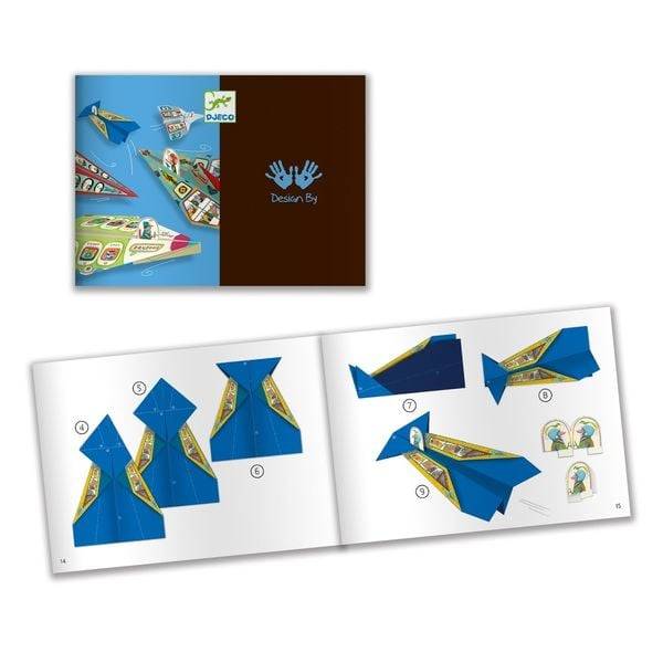 DJECO Origami: Flugzeuge
