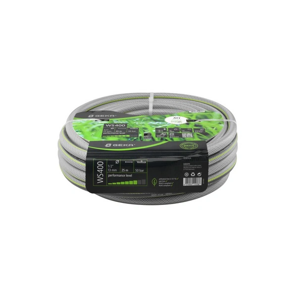 GEKA® plus - Wasserschlauch WS400 - Schlauchgröße 1/2" - Nennweite 13 mm - Länge 25 m - Preis per Rolle GEKA® plus - Wasserschlauch WS400 - Schlauchgröße 1/2" - Nennweite 13 mm - Länge 25 m - Preis per Rolle