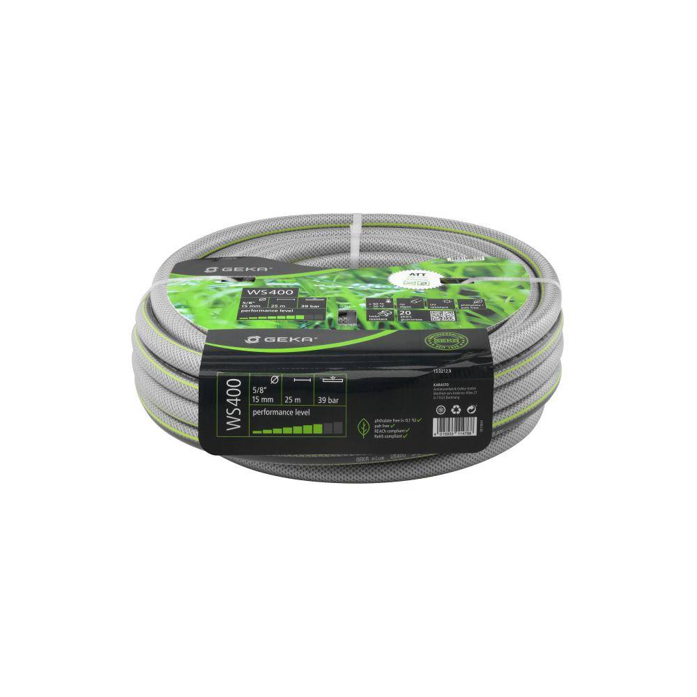 GEKA® plus - Wasserschlauch WS400 - Schlauchgröße 5/8" - Nennweite 15 mm - Länge 25 m - Preis per Rolle