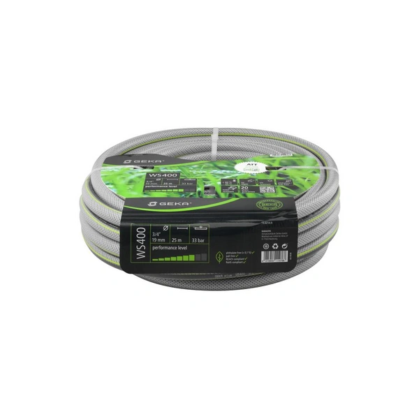 GEKA® plus - Wasserschlauch WS400 - Schlauchgröße 3/4" - Nennweite 19 mm - Länge 25 m - Preis per Rolle GEKA® plus - Wasserschlauch WS400 - Schlauchgröße 3/4" - Nennweite 19 mm - Länge 25 m - Preis per Rolle