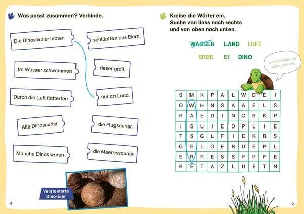 WAS IST WAS Erstes Lesen. Leserätsel Dinosaurier