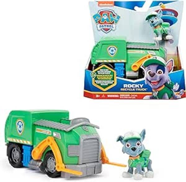 Spin Master - Paw Patrol - Basic Vehicle Rocky (Recycle)