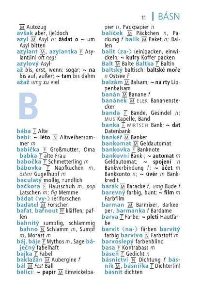 Langenscheidt Universal-Wörterbuch Tschechisch
