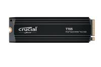 Crucial T705 - SSD - verschlüsselt - 4 TB - intern - M.2 2280 - PCI Express 5.0 (NVMe)