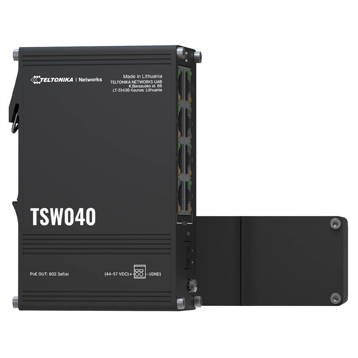 Teltonika TSW040 - Switch - managed - 8 x 10/100 (PoE+)