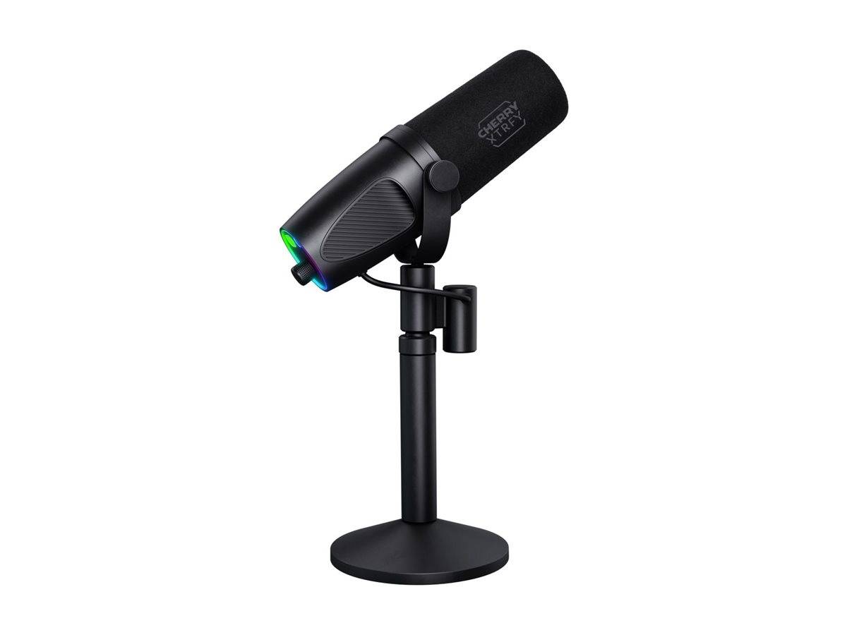 CHERRY XTRFY MIK NGALE X USB-C + XLR Mikrofon schwarz