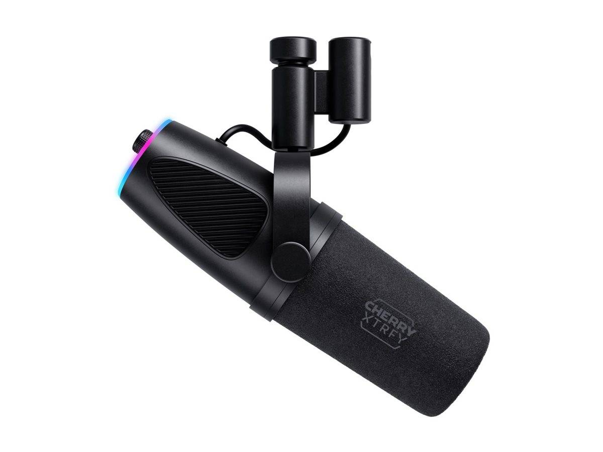 CHERRY XTRFY MIK NGALE X USB-C + XLR Mikrofon schwarz