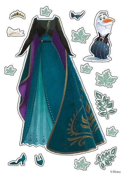 Disney Die Eiskönigin 2: Mein großer Styling-Spaß: Stickern, Malen, Stylen