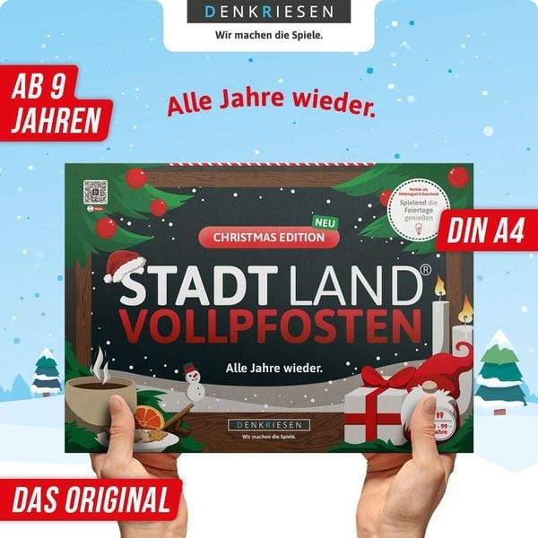 Denkriesen - Stadt Land Vollpfosten® - Christmas Edition - "Alle Jahre wieder" (Spiel)