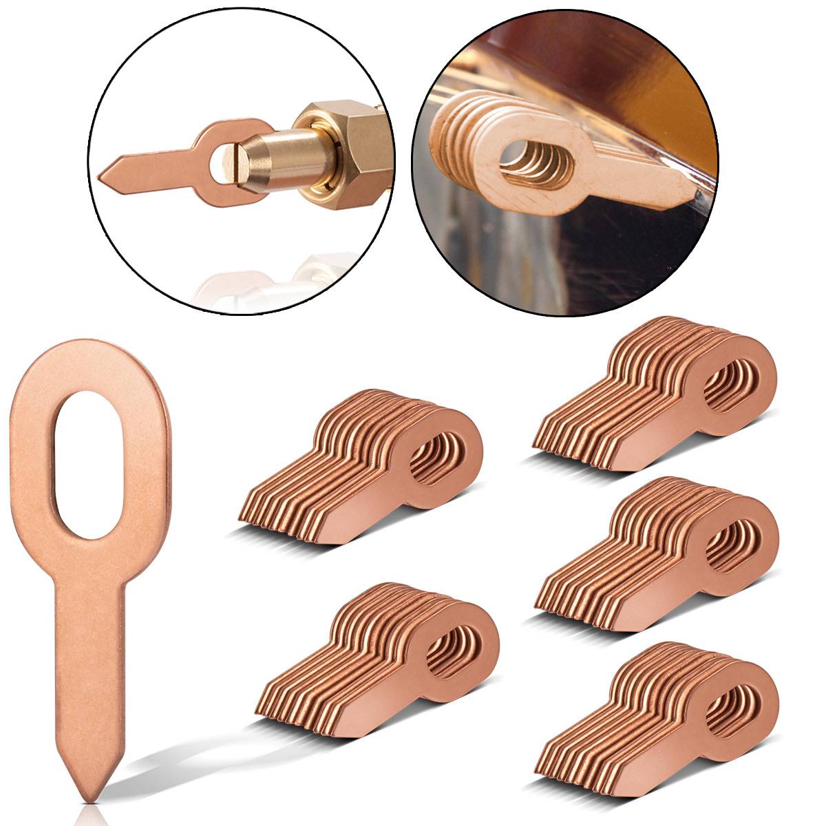 STAHLWERK Spotter Zubehör 120-teiliges Set für Kfz Ausbeulspotter