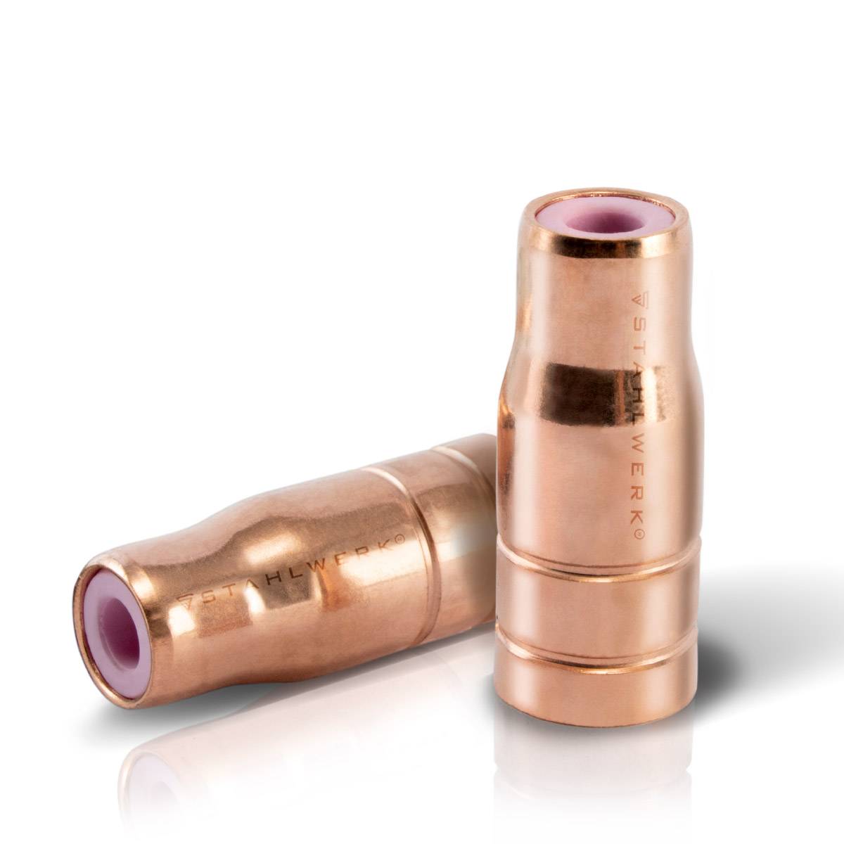 STAHLWERK Fülldrahtdüse 2er Set + Fülldraht 0,8 mm 1 kg + STAHLWERK Trennspray