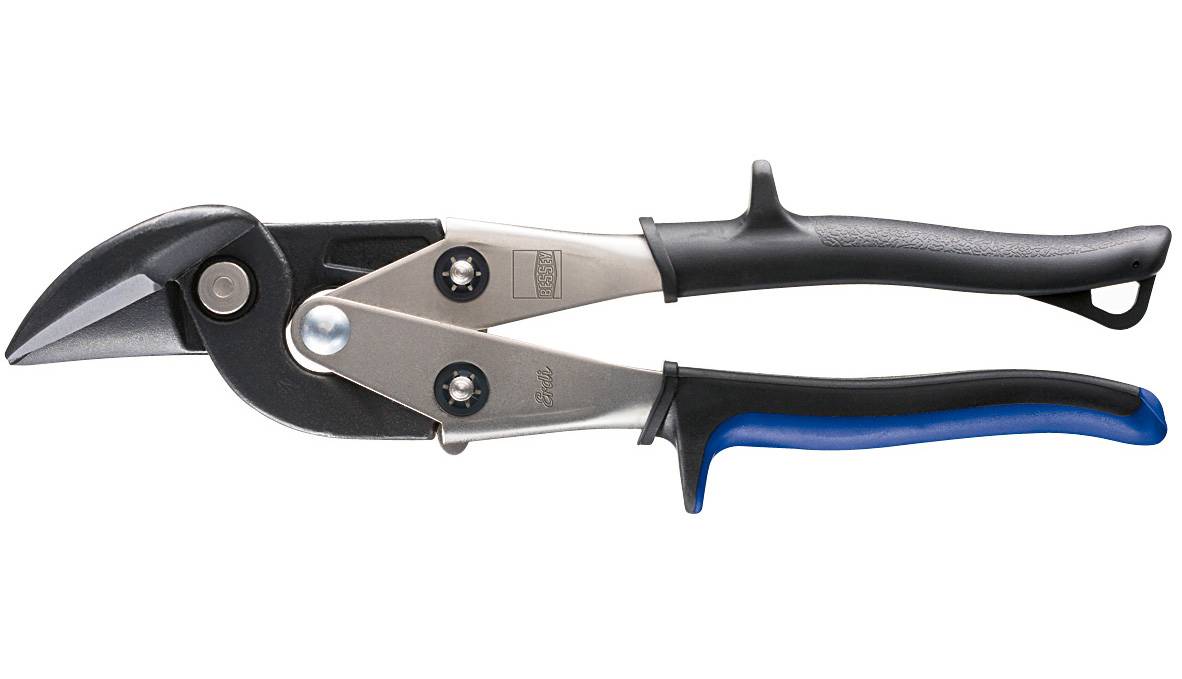 Metallschneider mit schwarzen Griffen, entwickelt zum Schneiden von robusten Drähten oder Kabeln, mit robustem und langlebigem Aufbau.