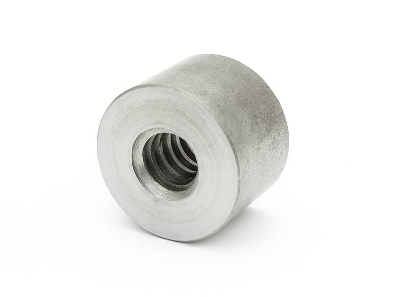 Trapezgewindemutter EKSM 16X4 links Stahl D36L24