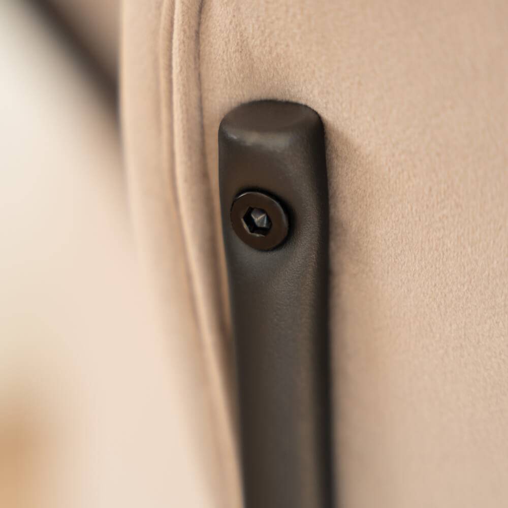 BARHOCKER CELDA - Menge: 5, Farbe: Samt Hellbraun