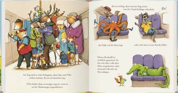 Felix fährt Eisenbahn