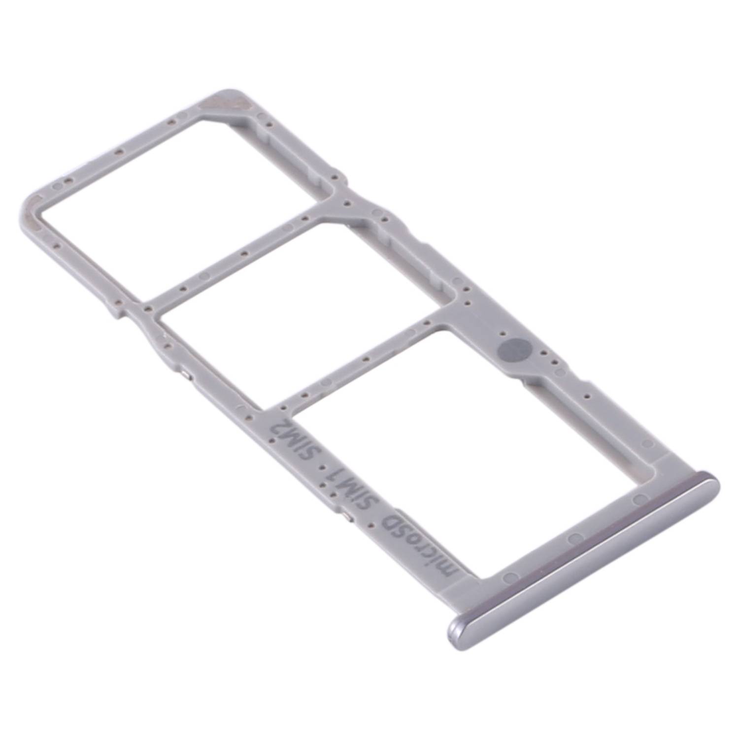Sim Karten Halter für Samsung Galaxy A51 A71 Silber Card Tray Micro SD