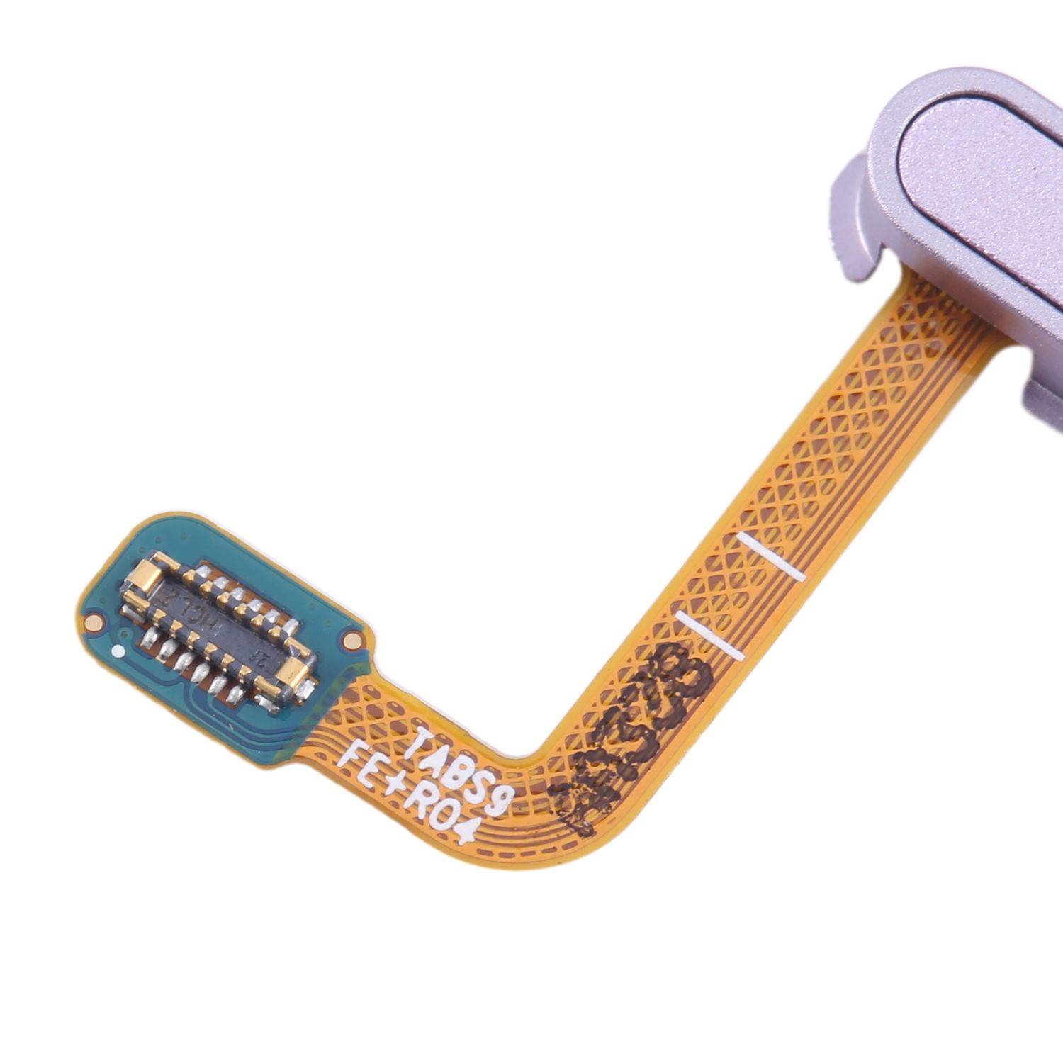 Für Samsung Galaxy Tab S9 Plus FE SM-X516 Fingerabdruck Sensor Flex Kabel Ersatzteil Lila